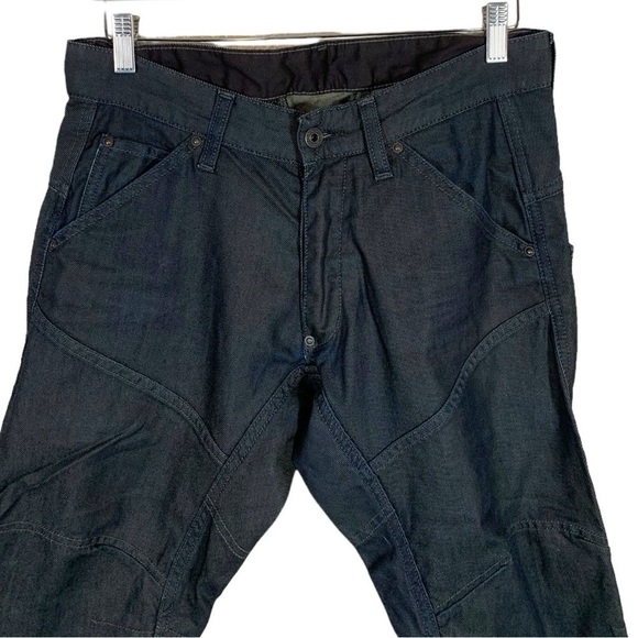 G Star Raw Elwood Custom Straight Leg Jeans Size 32 - Picture 3 of 8